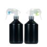 Buy cheap Plastic 500ml Black Trigger Sprayer Bottles With Transparent Pistol Grip Spray Heads from wholesalers