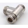 Buy cheap Nickel Plated RF Coaxial Connectors RF DC 6GHz N Type Coaxial Cable T Connector from wholesalers