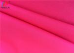 Polyester Spandex Fabric , Knitted Stretch Anti Microbial Swimwear Fabric