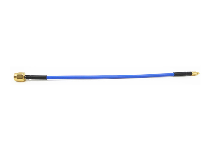 50ohm RF Cable Assemblies RPSMA Male to MMCX Male Connector with 2# Semi-rigid/Semi-flexibleCable