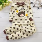 Children's Pajama Set Children's Cotton Baby Long Sleeved Trousers Baby Pajamas