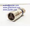 Buy cheap F male Compression Connector Waterproof 75ohm for RG6 Coaxial Cable all brass from wholesalers