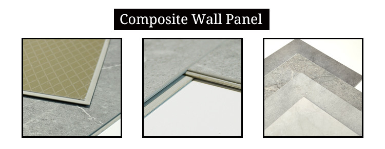 Marble Alternative SPC Board Fireproof High Glossy Wall Panel