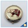 Buy cheap Shinny Gifts Elephant Design Handmade Round Compact Mirror Portable Small Mirror from wholesalers