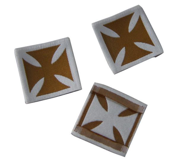 Buy cheap Soft Edge Personalized color Squre Washable Crochet Sewing Labels from wholesalers