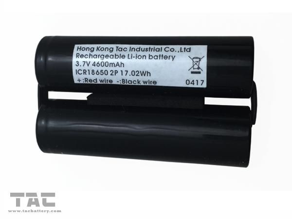 Buy cheap NCM 18650 Lithium Ion Battery 3.7V 4600mAh Battery Pack for Head Light from wholesalers