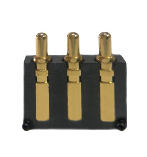 Buy cheap OEM ODM 3 Pin Pogo Connector , Right Angle Pogo Pin Stainless Steel Wire Spring from wholesalers