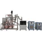 CE ISO Wiped Film Evaporator TOPTION Essential Oil Distiller Machine
