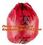 Biohazard Plastic Bags, Biohazard Bags, Red Biohazard Waste Bags, Medical waste