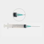 Buy cheap Three parts Single Use Medical Disposable Hypodermic Syringes With Needle WL7001 from wholesalers