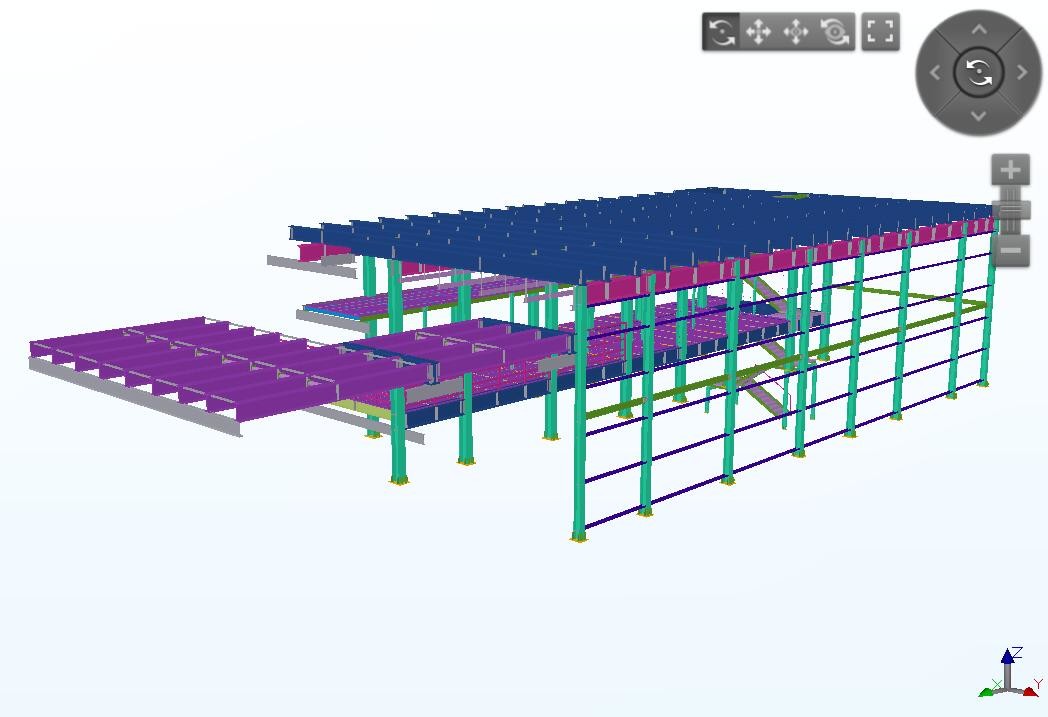 Eco Friendly Steel Structure Workshop Building