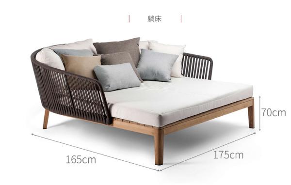 Buy cheap Rattan Garden Furniture Corner Sofa , Patio Seating Sets UV Protection from wholesalers