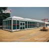 Buy cheap Waterproof 5x15m Dome Outdoor Event Tents With Glass Wall from wholesalers