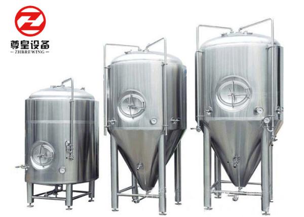 Industrial / Commercial Beer Brewing Equipment Turnkey Project Stainless Steel