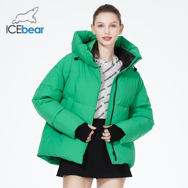 Buy cheap Green Winter Jacket Women Zipper Closure Womens Black Winter Coat Polyester Filling from wholesalers