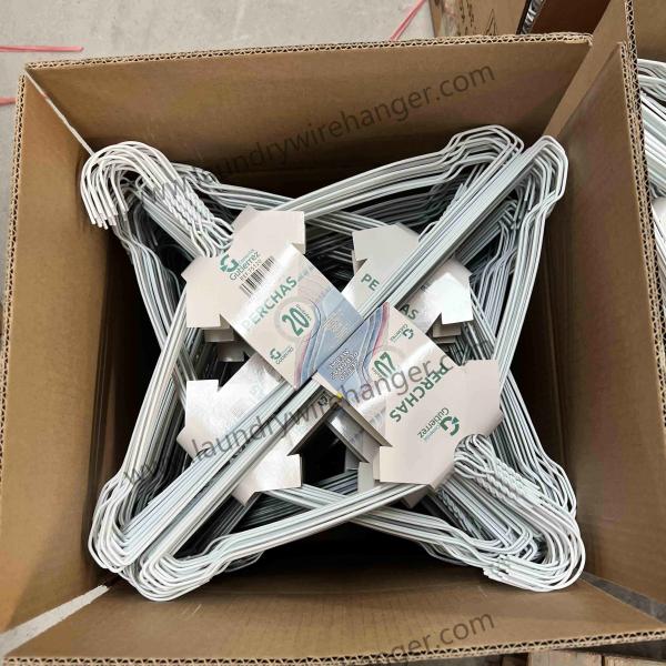 Buy cheap 16inch Disposable Wire Suit Hanger For Dry Cleaning Shop from wholesalers