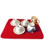 Buy cheap Absorbent Red Kitchen Dish Drying Mat Microfiber Fabric from wholesalers