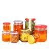 Buy cheap Lead Free Seal Label Glass Honey Jar With Tin Lid Food Grade Round Shape from wholesalers