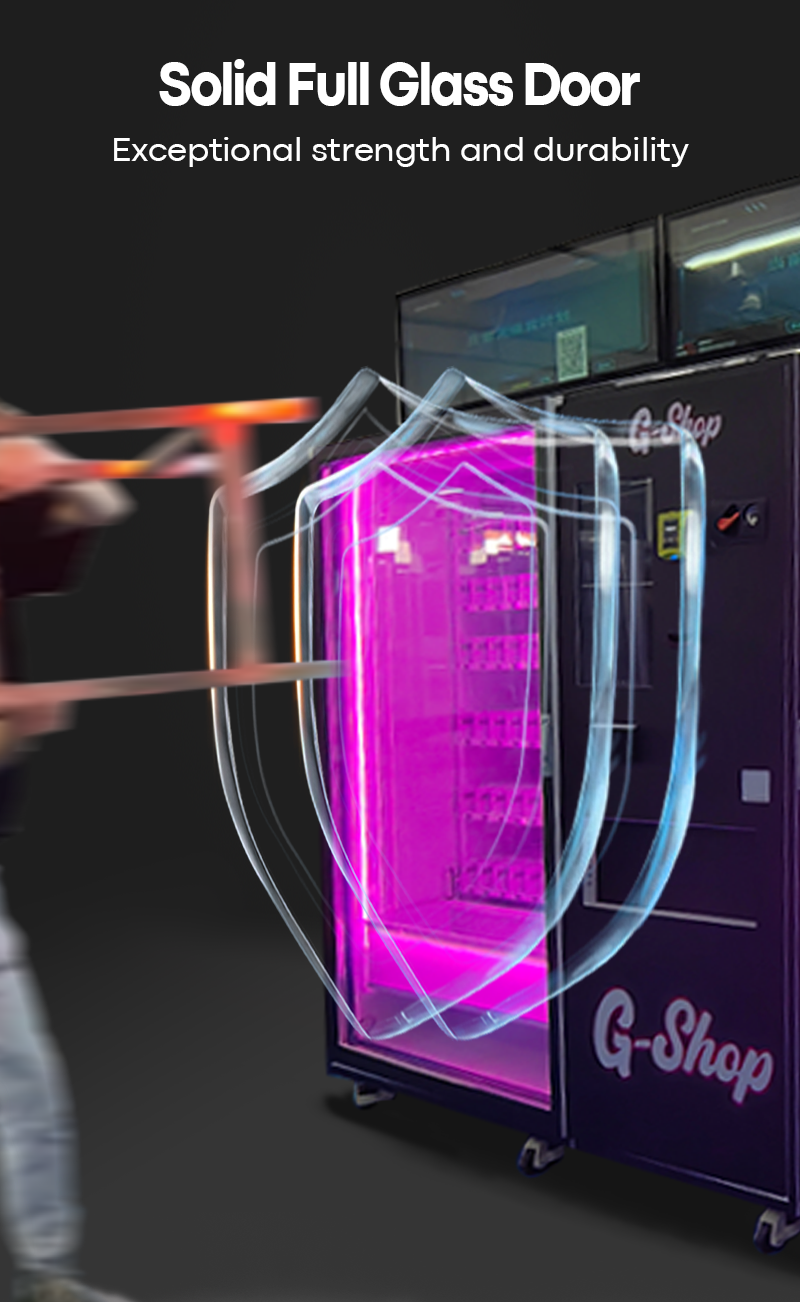 Large Combo Vending Machine two in one snacks cigarette vending machine with eU age verifier