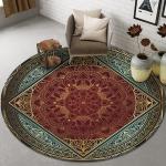 Persia Style Living Room Floor Carpet Circular Carpet Rugs Nonslip