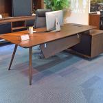 Contemporary Design Office Furniture L-Shaped Workstation for Modern Manager