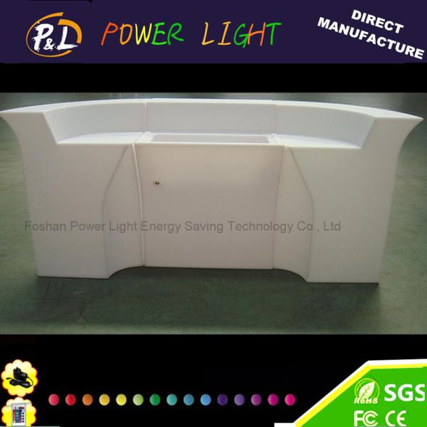 Buy cheap Event Party Bar Furniture Color Changing LED Palstic Bar Counter from wholesalers