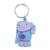 Buy cheap Wholesale Customized 3D Relief Soft PVC Keychain, Fitted With Nickel Plated Keychain from wholesalers