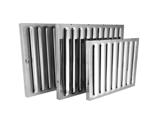 Buy cheap Aluminum Baffle Grease Filters Kitchen Exhaust Hood Filters Restaurant Use from wholesalers