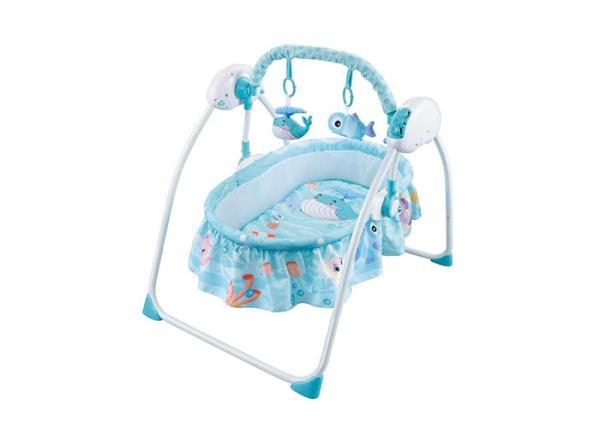 Buy cheap W / Music 3 Speed Swing Children's Play Toys / Remote Control Baby Cradle Bed from wholesalers