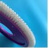 Buy cheap 8 Holes Brush Wheel Stenter Machine Parts with Purple Plastic Body White Nylon Hair from wholesalers