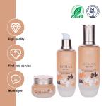 50g 50ml 120ml Skin Care Orange Bottle Matte Gradient Skin Care Products In