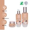Buy cheap 50g 50ml 120ml Skin Care Orange Bottle Matte Gradient Skin Care Products In Glass Bottles from wholesalers