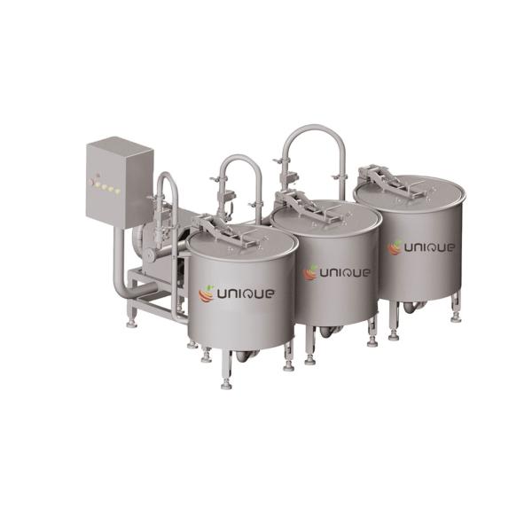 Buy cheap 260 KG Home Type Fruit Vegetable Washing Machine with Bubble Washer 1800*1350*940 mm from wholesalers