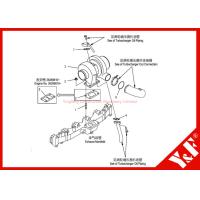 Buy cheap Komatsu Excavator Parts PC200-7 6738-81-8091 Turbocharger 6D102 Engine product