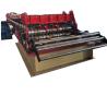 Buy cheap Hydraulic Decoiler Metal 0.8mm Plc Decking Forming Machine from wholesalers