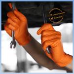 Anti Slip Disposable Nitrile Gloves Heavy Duty 7Mil 8Mil Nitrile Gloves