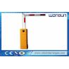 Buy cheap Access Road Barrier Gate Toll Station Intelligent Barrier Orange from wholesalers