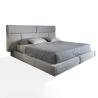Buy cheap Upholstered Deluxe Double King Size Bed Modern Luxury Bedroom Furniture from wholesalers
