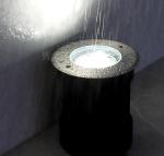 Steel Glass 7W LED Underground Lamp IP67 3000K Waterproof