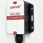 Industrial Grade Dual Axis Inclinometer Sensor for UNIVO RS232/RS485/TTL