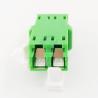 Buy cheap SM Duplex LC APC Fiber Optic Adapter Without Flange from wholesalers