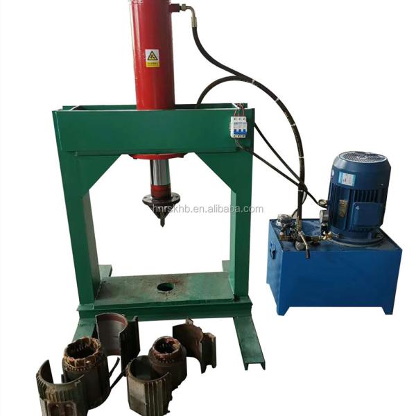 Buy cheap Motor Stator Dismantling Machine for Electric Fan Scrap Recycling Copper Wire Pulling from wholesalers