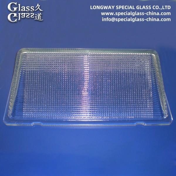 Buy cheap Borosilicate Glass Light Cover For Industrial Light Resisting High Temperature from wholesalers