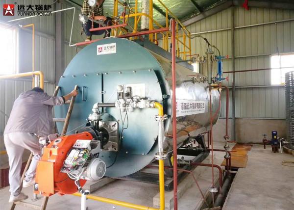 Buy cheap Hot Water Output Biogas Fired Boilers Automatic Running For Center Heating from wholesalers