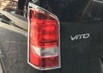 Tail Lamp Chrome Headlight Bezels , Mercedes Benz Vito 2016 2017 Decoration Car