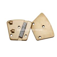 Buy cheap ASL Trapezoid PCD Single Bar Magnetic Connection Diamond Grinding Shoes non product