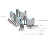 Buy cheap Modular Cleanroom Clean Engineering Fireproof Aluminum Profiles from wholesalers
