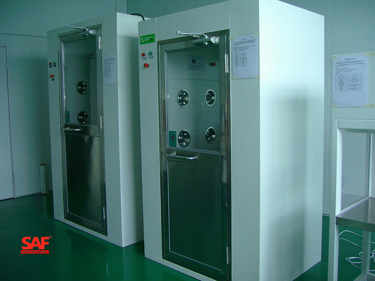 Electronical Clean Room Air Shower Dust Free Stainless Steel 304 Material