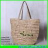 Buy cheap LDLF-007 natural hand crochetting raffia straw tote handbags from wholesalers