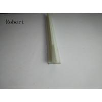 Buy cheap White Color Polyurethane Conveyor Belt Extrusion Profiles For Guiding And product